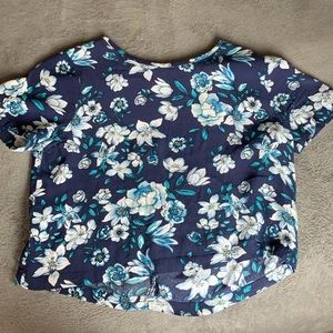 floral tee!